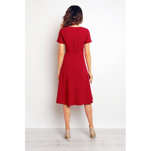 Sukienka M095 Bordo Infinite You M (38) Filo Fashion Style