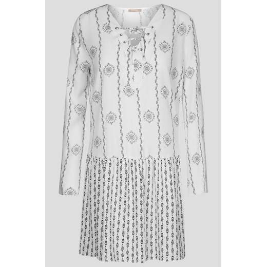 Sukienka-tunika ze wzorem paisley szary Orsay 32 orsay.com