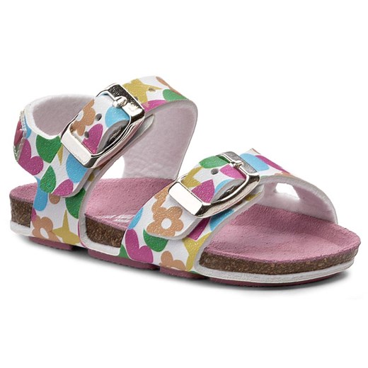 Sandały AGATHA RUIZ DE LA PRADA - 172926 C-Blanco Y Estampado Iconos (Mat Brillo)