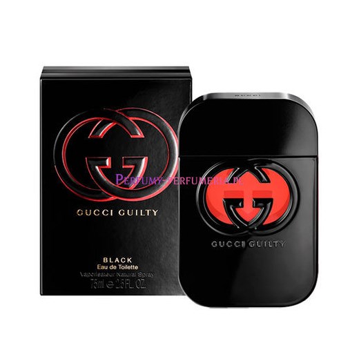 Gucci Guilty Black 75ml W Woda toaletowa perfumy-perfumeria-pl czarny woda toaletowa