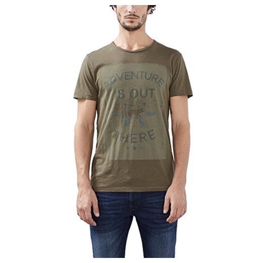 ESPRIT T-shirt mężczyźni, kolor: zielony Esprit brazowy sprawdź dostępne rozmiary Amazon