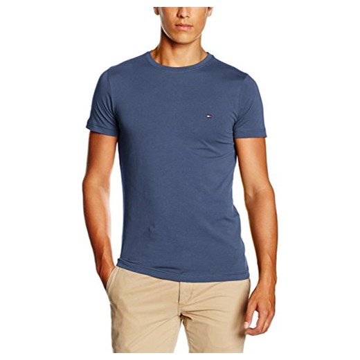 Tommy Hilfiger T-shirt mężczyźni, kolor: niebieski niebieski Tommy Hilfiger sprawdź dostępne rozmiary Amazon