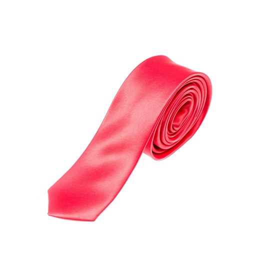 Elegancki krawat męski koralowy Denley K001 rozowy Denley.pl 150 okazyjna cena  