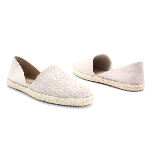 MARIETTAS 849/8 PUDROWY - Oryginalne hiszpańskie espadryle