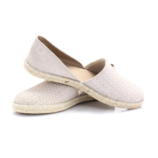 MARIETTAS 849/8 PUDROWY - Oryginalne hiszpańskie espadryle