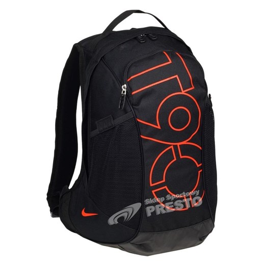 Plecak sportowy Total 90 Striker Nike - czarno-czerwony