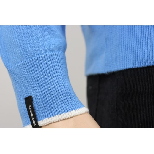 Męski sweter Dissident SWDSNT1A2047-OPTICWHITE jegoszafa-pl niebieski klasyczny