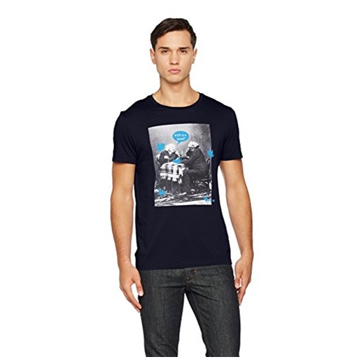 BOSS T-shirt mężczyźni, kolor: niebieski (Dark Blue 405)