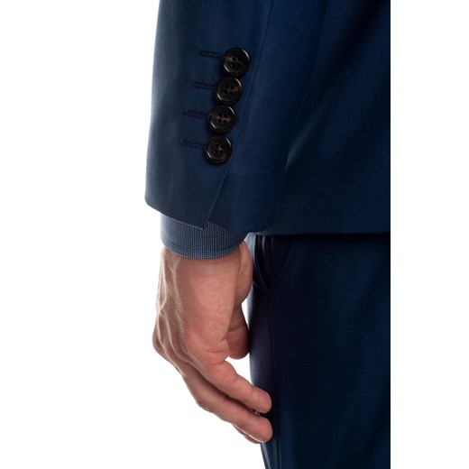 garnitur corbie 310 niebieski slim fit