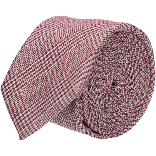 krawat cotton czerwony classic 201