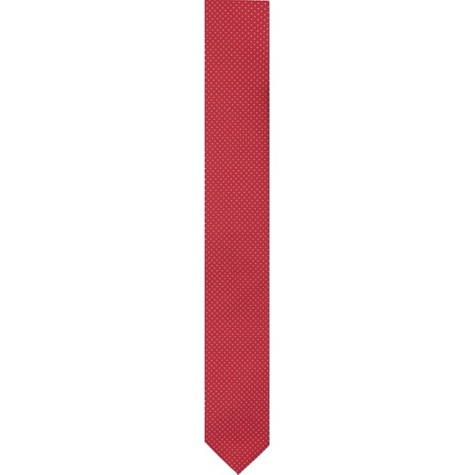 krawat platinum czerwony classic 208