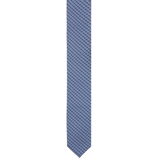 krawat platinum niebieski classic 209