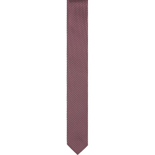 krawat platinum bordo classic 208