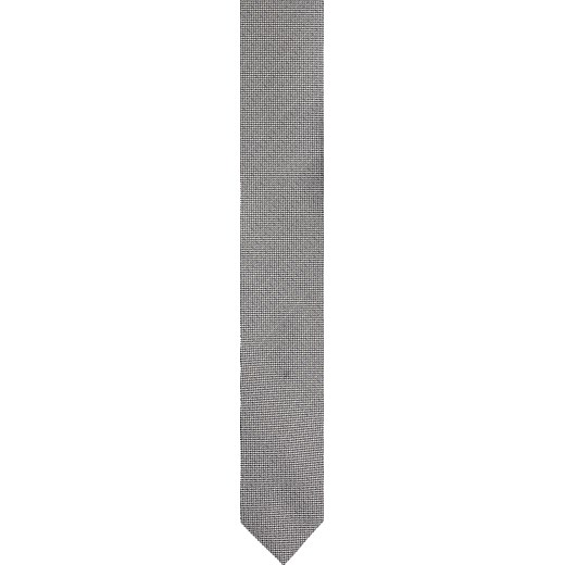 krawat platinum szary classic 213