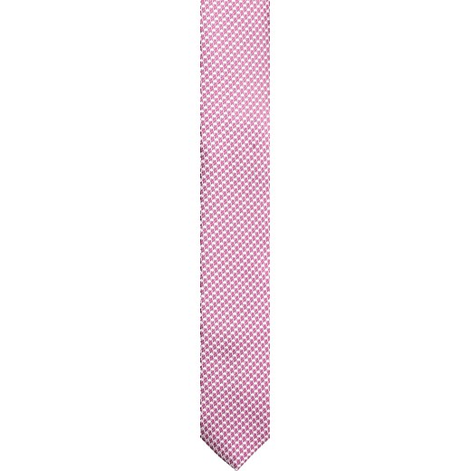 krawat platinum róż classic 211