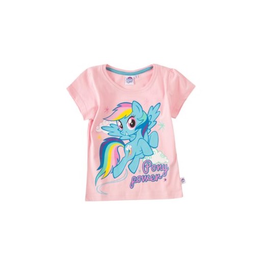 bluzka dziewczęca gładka, z nadrukiem My Little Pony   116 txm.pl