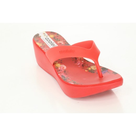 Azaleia Klapki 243/017 Strawberry/Flower B Azaleia 38 promocyjna cena EuroButy.com.pl