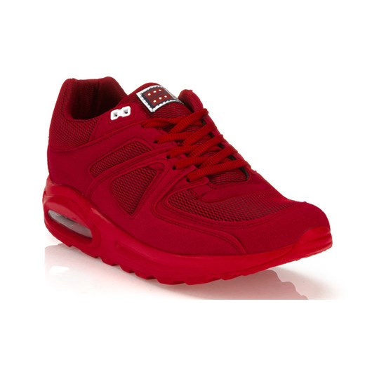 Sneakersy męskie MACCI 709-25 czerwone (zx0112)    DSTREET