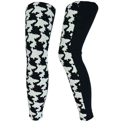 TEZENIS CALZEDONIA legginsy pepitka czarna biała S Tezenis czarny 36 (S) Ciuszki u Muszki