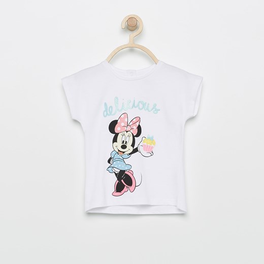 Reserved - T-shirt minnie mouse - Biały