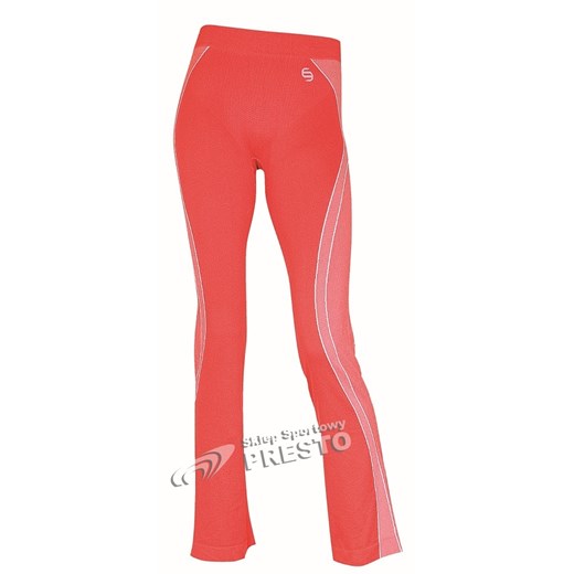 Spodnie fitness damskie Brubeck LE00700 - czerwony 