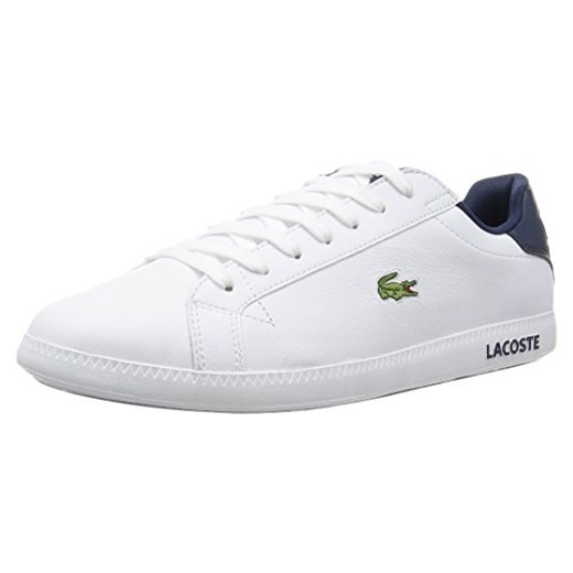 Buty sportowe Lacoste GRADUATE LCR3 dla mężczyzn, kolor: biały bialy Lacoste sprawdź dostępne rozmiary okazja Amazon 