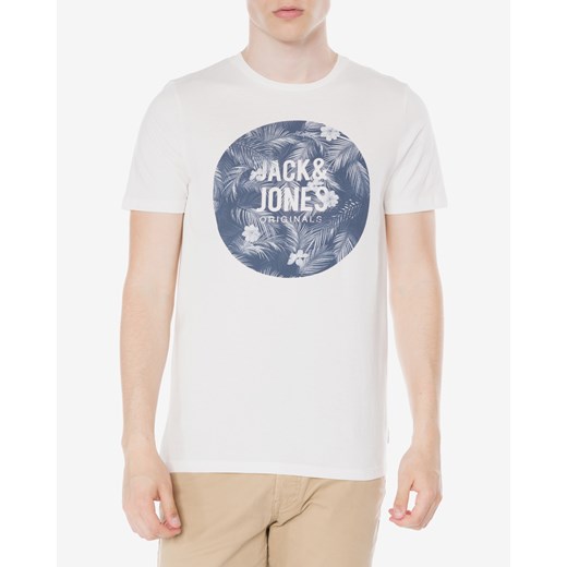 Jack & Jones Newport T-shirt S Biały  Jack & Jones S BIBLOO