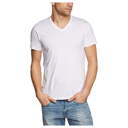 T-shirt ESPRIT Kurzarm - Slim Fit dla mężczyzn, kolor: biały bezowy Esprit sprawdź dostępne rozmiary Amazon