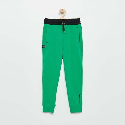 Reserved - Spodnie dresowe - Zielony zielony Reserved 98 