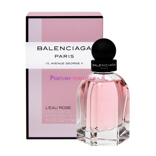Balenciaga Balenciaga L'Eau Rose 75ml W Woda toaletowa perfumy-perfumeria-pl bezowy cedr