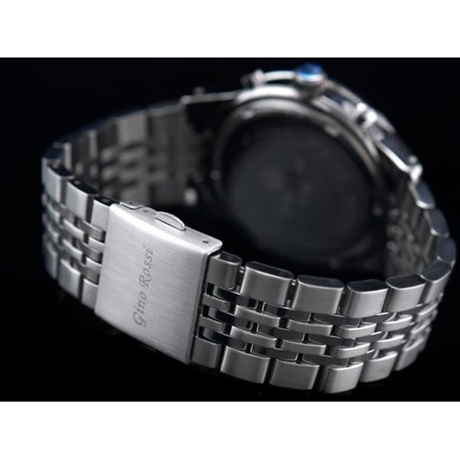 Srebrny zegarek Gino Rossi analogowy 