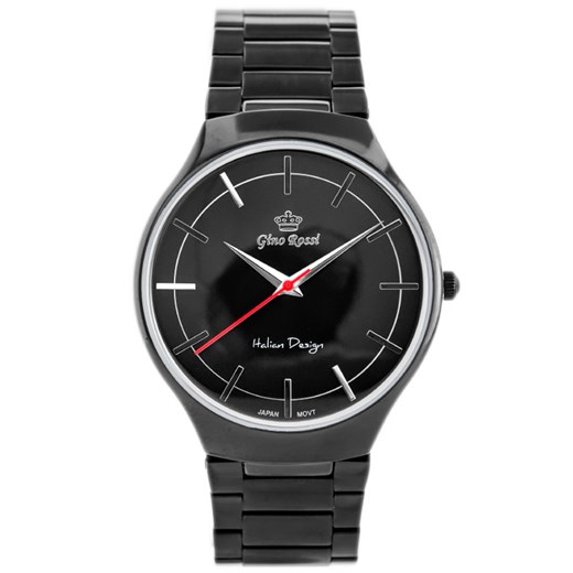 Czarny zegarek Gino Rossi analogowy 