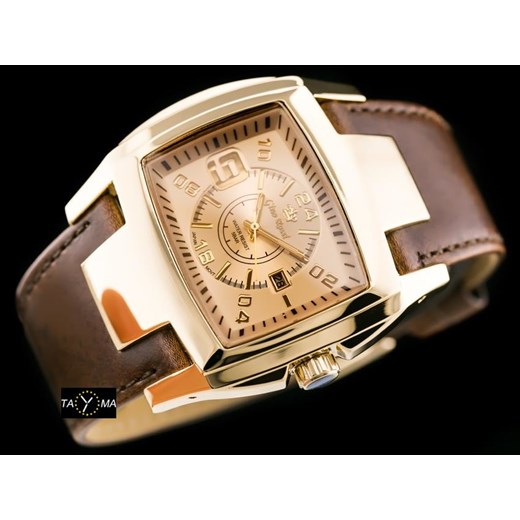 Zegarek brązowy Gino Rossi analogowy 