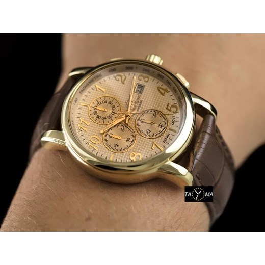 Zegarek Gino Rossi brązowy analogowy 