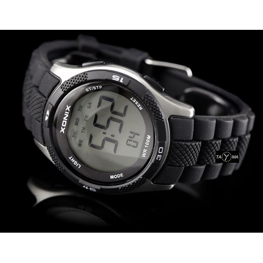 Zegarek czarny Xonix cyfrowy 
