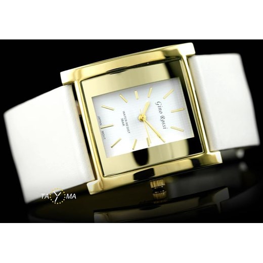 Zegarek biały Gino Rossi analogowy 