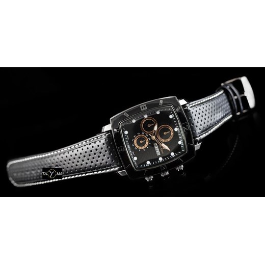 Zegarek Gino Rossi czarny analogowy 