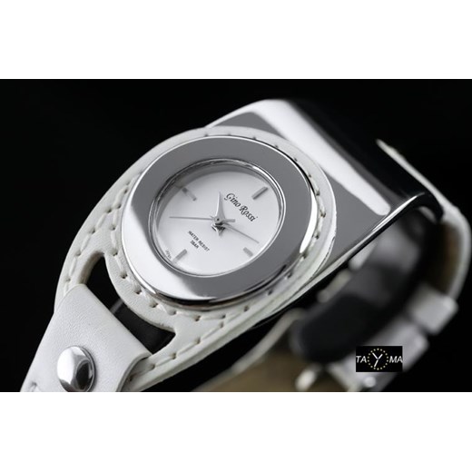 Zegarek Gino Rossi biały analogowy 