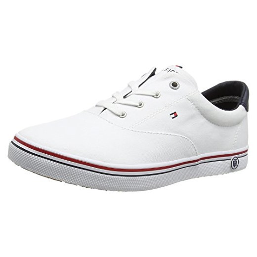 Tommy Hilfiger Damski e1285 liza 3d3 Sneakers, kolor: biały (White 100)