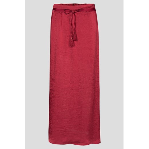 Satynowa spódnica maxi Orsay czerwony 38 orsay.com