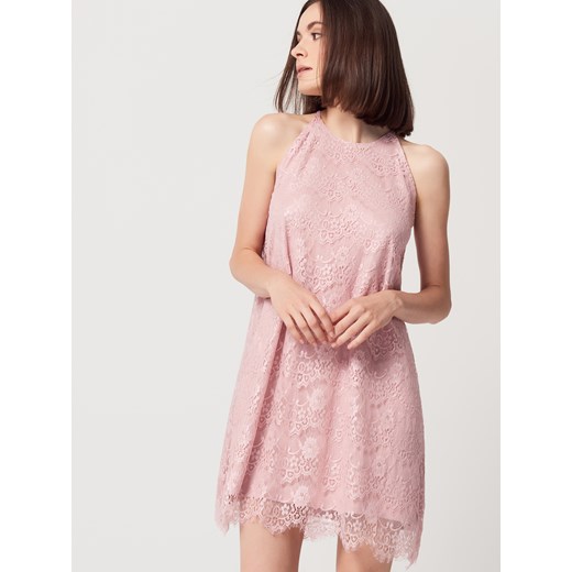 Mohito - Koronkowa sukienka - Różowy