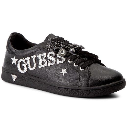 Sneakersy GUESS - FLSPR3 LEM12  BLACK szary Guess 36 eobuwie.pl