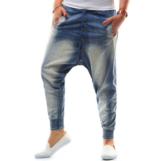 Spodnie damskie sindbady jeansowe (uy0017) Dstreet  S 