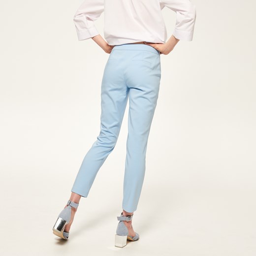 Reserved - Spodnie z zamkami - Niebieski mietowy Reserved 34;36;38;40;42;44 