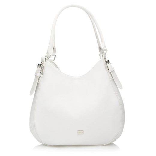 Torebka miejska DJCM3399 Light Grey bialy Brilu --- brilu.pl