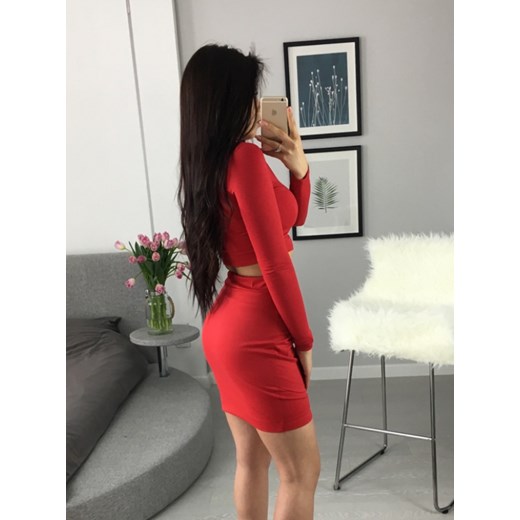 KOMPLET #POLISHGIRL RED czerwony Tooshe M/L Tooshe.pl