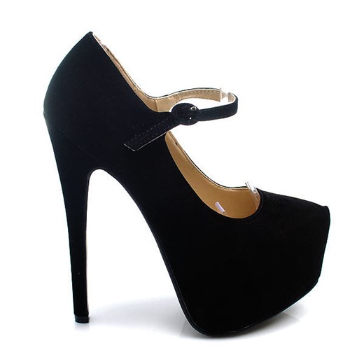 SEXY Szpilki WYSOKIE PLATFORMY z Paseczkiem merg-pl  Buty