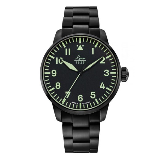 Zegarek Laco Flieger A Melbourne Automatik (LA-861899) T Laco czarny  Militaria.pl