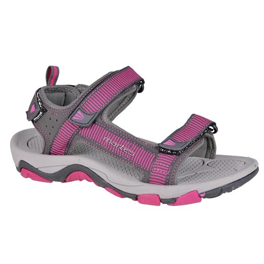 DAMSKIE SANDAŁY MAKANY WO`S 40435-DK GR/FUX MARTES, Płeć - WOMEN, Kolor - 40435-DK GR/FUX, Rozmiar - 36 Martes fioletowy 40 sklepmartes.pl