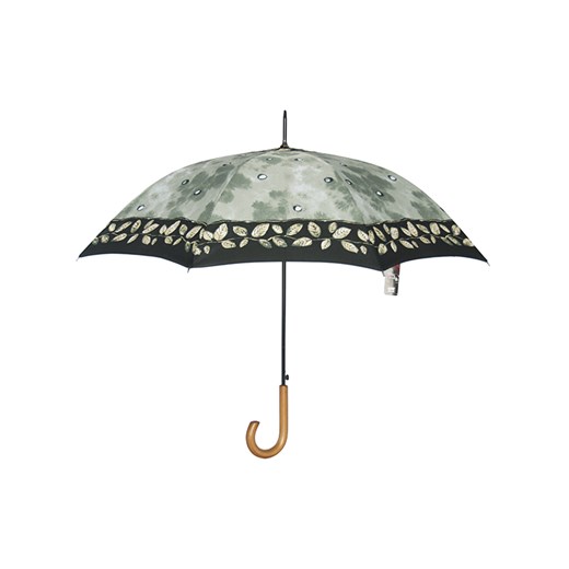Długi damski parasol w zielonym odcieniu OUTLET